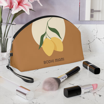 Brown Limoncello Makeup Bag