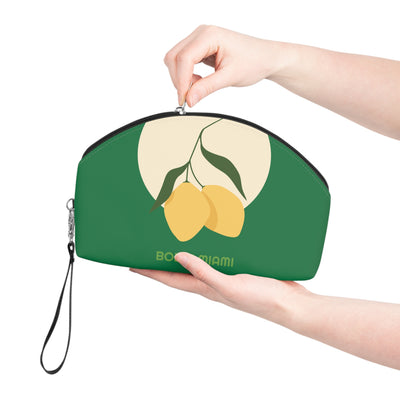 Green Limoncello Makeup Bag