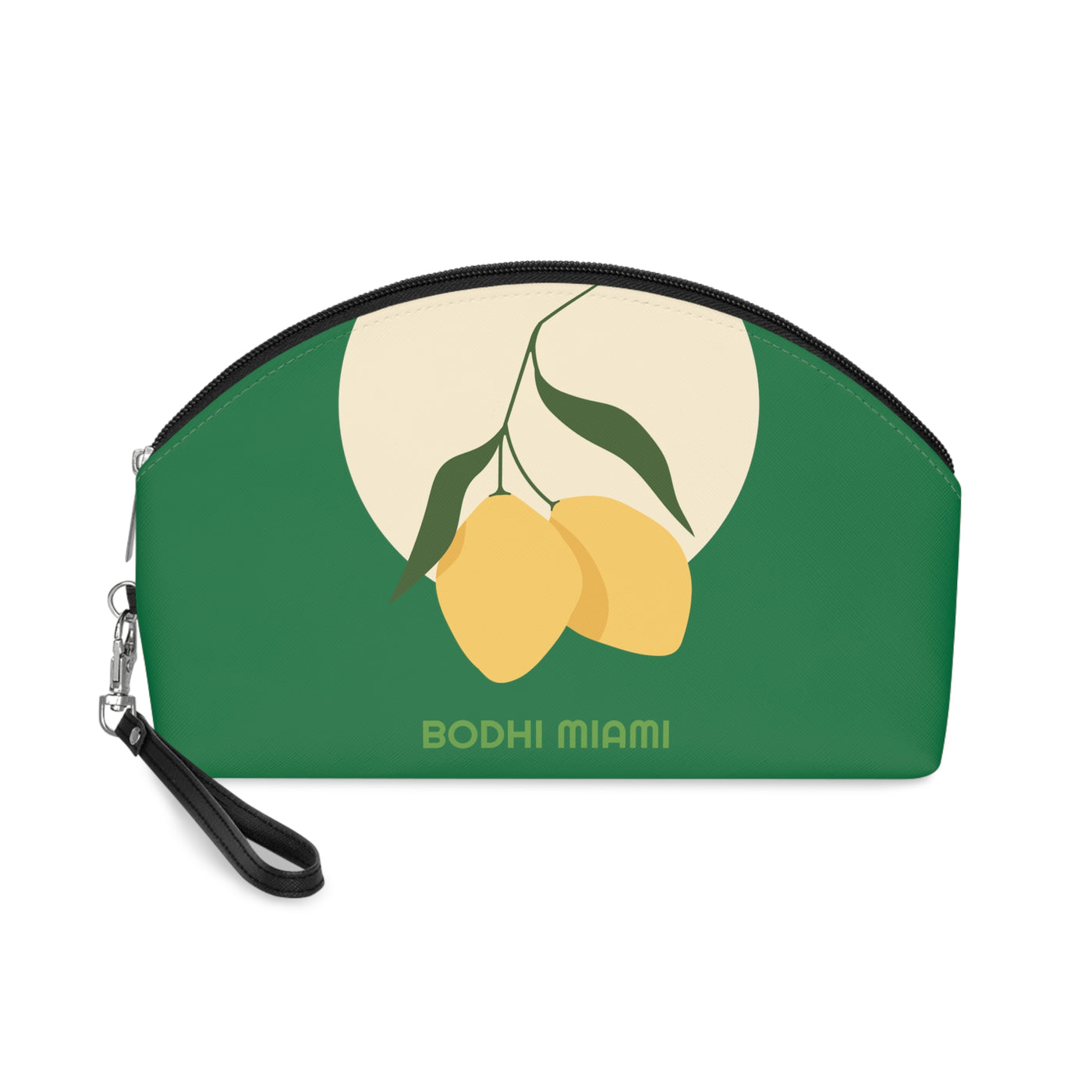 Green Limoncello Makeup Bag