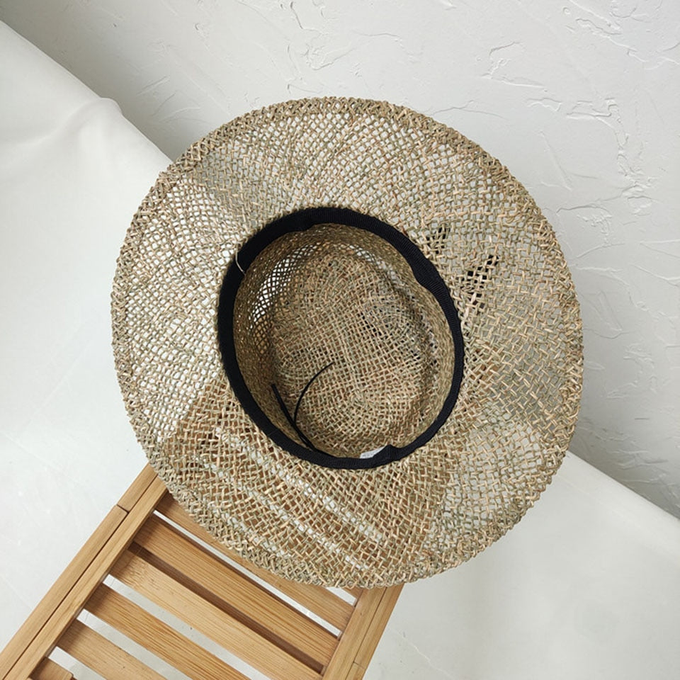 Rustic Panama Hat Black