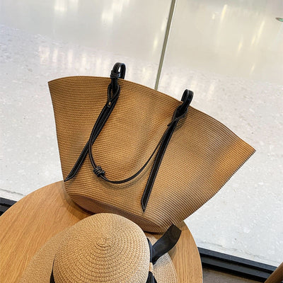 Summer Casual Shoulder Bag Beige