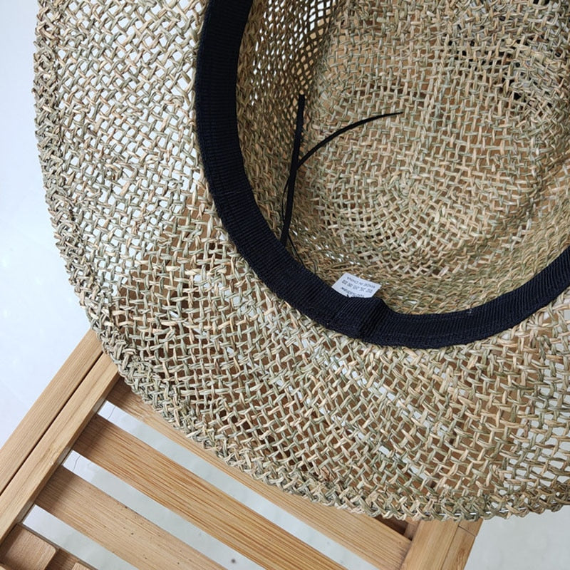 Rustic Panama Hat Black