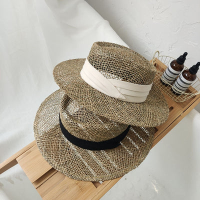 Rustic Panama Hat Black