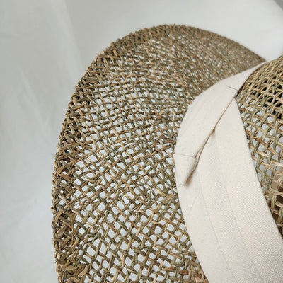 Rustic Panama Hat Beige