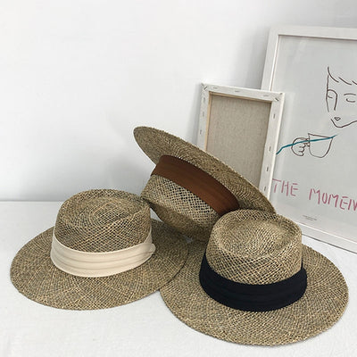 Rustic Panama Hat Black