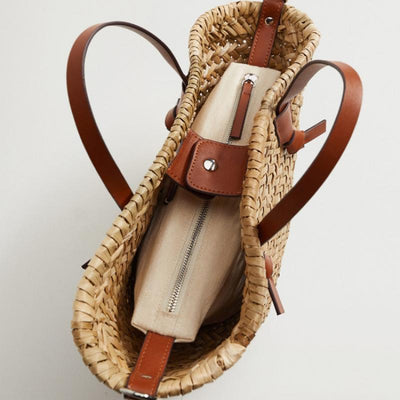 Straw Basket Bag