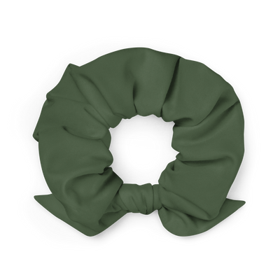 Recycled Green Scrunchie
