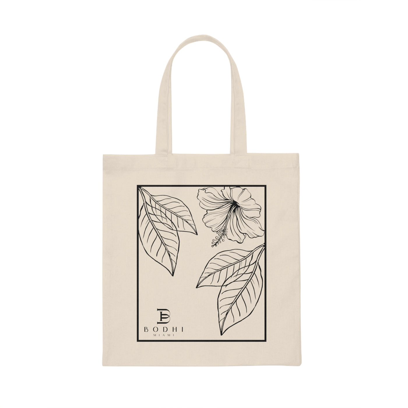 Leaves Canvas Tote
