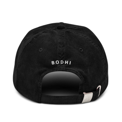 Black Corduroy Cap