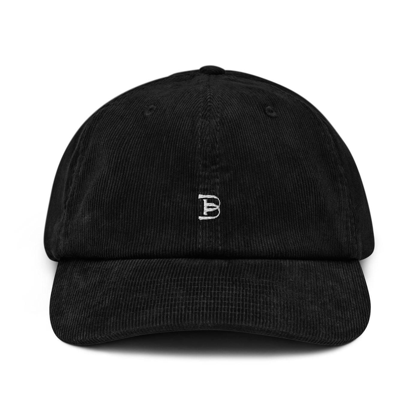 Black Corduroy Cap