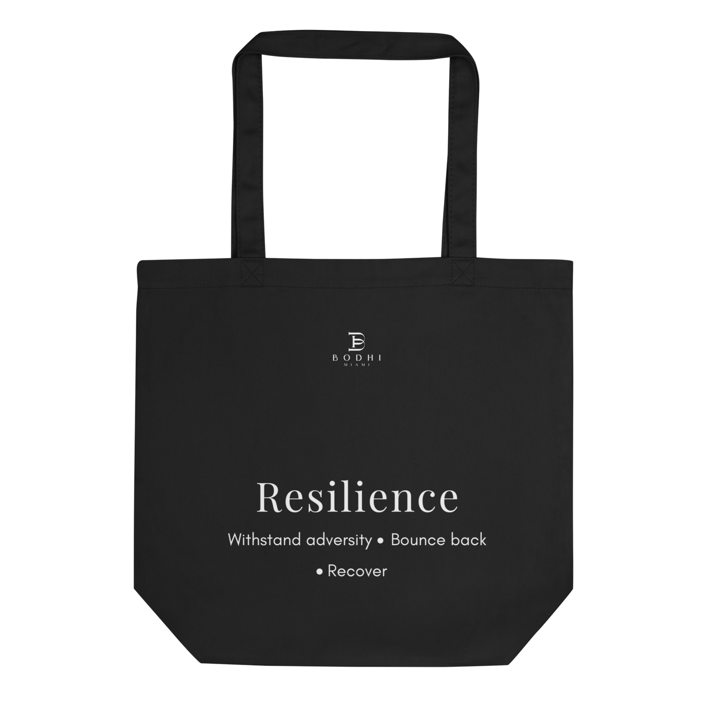 Resilience Black Eco Tote